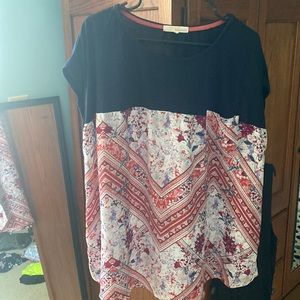 3x flowy top